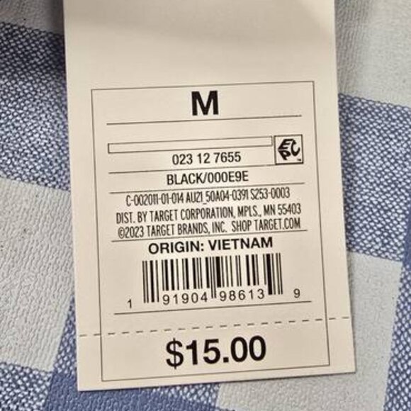 Auden Black Mesh Pullover Unlined Bralette Lace, Size Medium - Picture 3 of 4